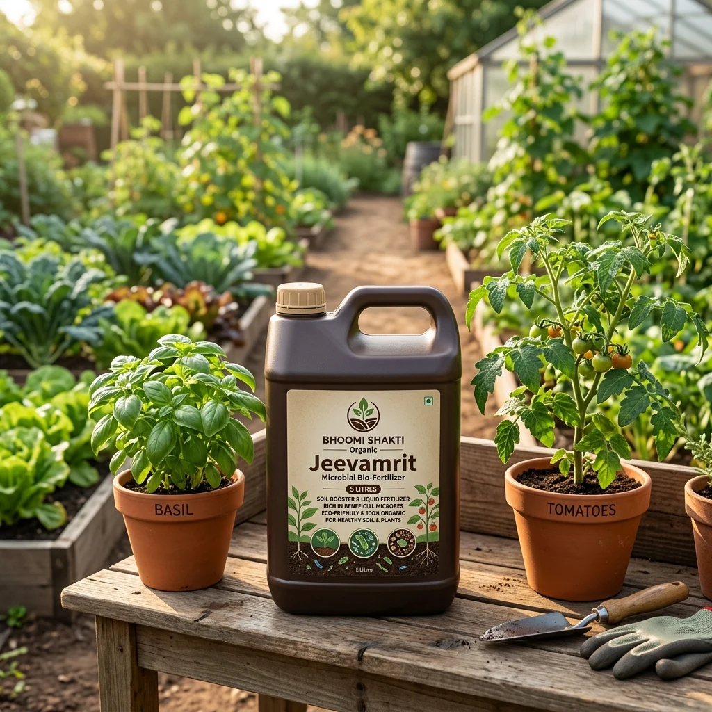 Bio-Fermented Jeevamrit Microbial Soil Booster (5 Litres)